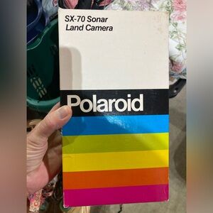 Vintage Polaroid Camera SX70 Sonar Land new in box